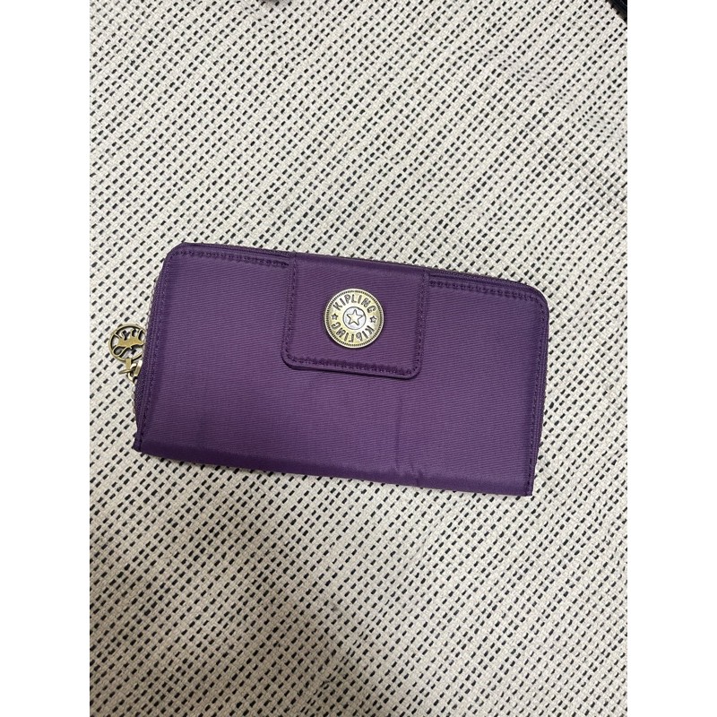 kipling 紫色錢包