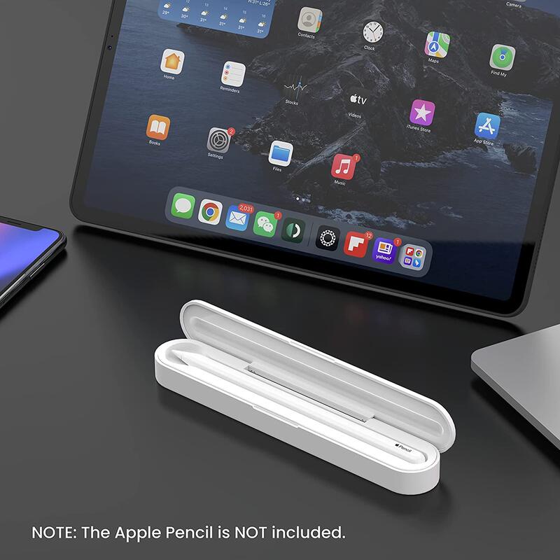 蘋果Apple Pencil 2專用: 無線充電攜帶保護盒《台北快貨》全新二代Wworks Charging Case