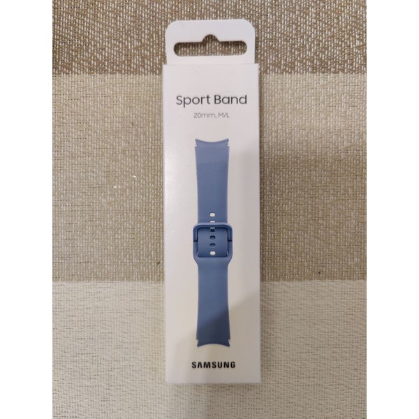 三星官方原廠 Galaxy Watch 5系列 彈性運動錶帶 藍色