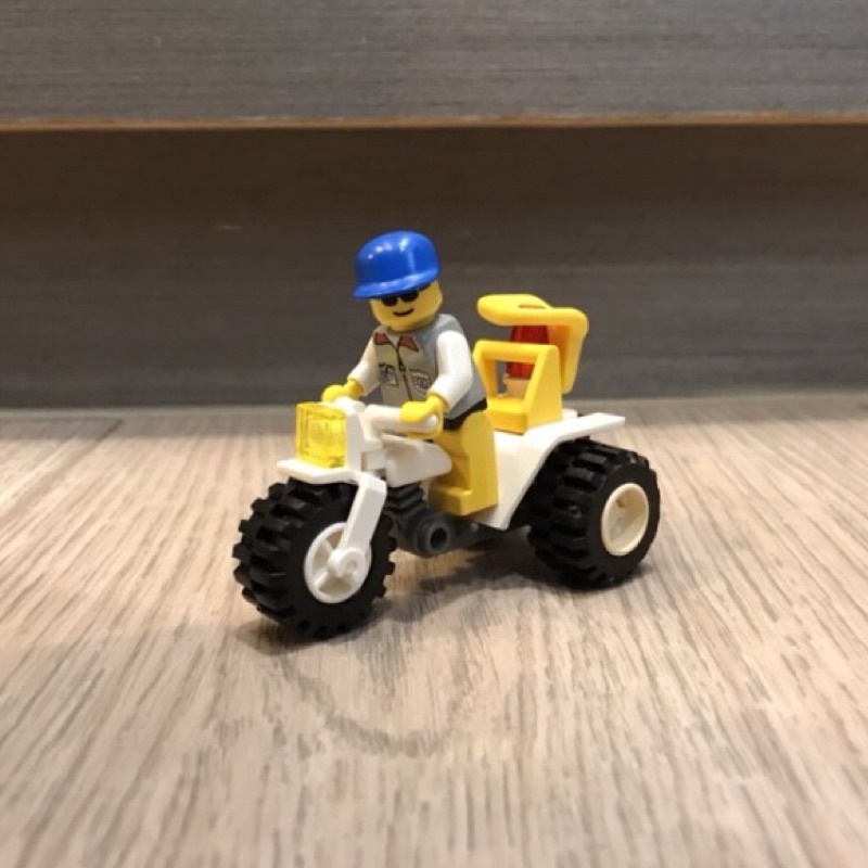LEGO 樂高經典絕版CITY系列海岸救生員三輪車/四驅車/水上摩托車組