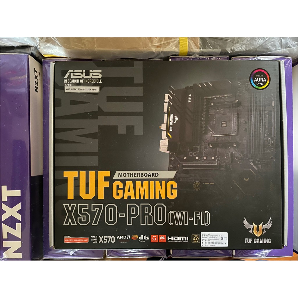 全新 台灣公司貨 華碩 ASUS TUF GAMING X570-PRO(WI-FI)  主機板 含稅