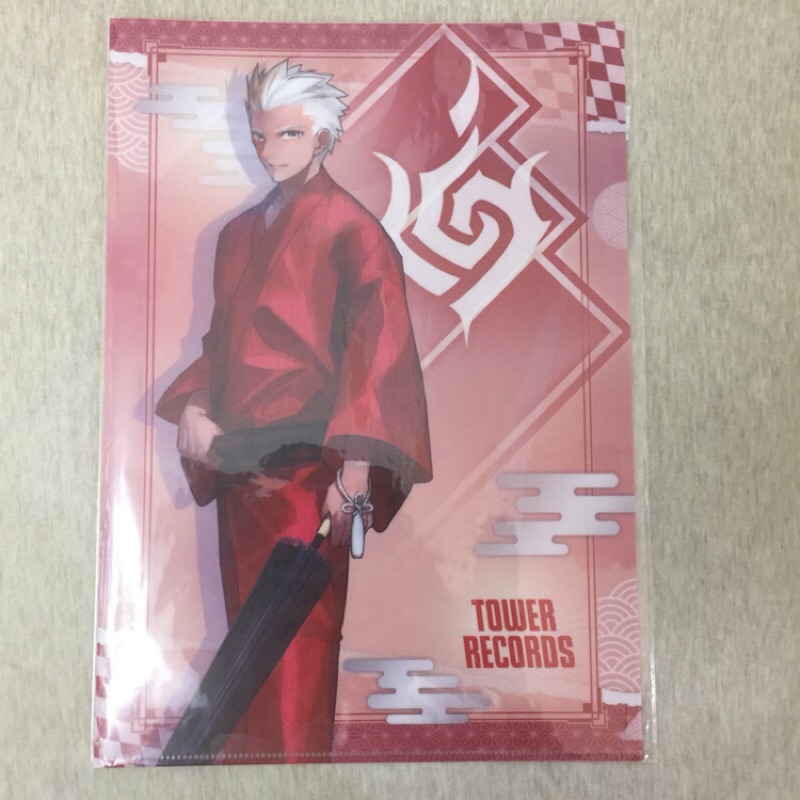 Fate Extella Fgo 日版淺草限定資料夾紅a Archer 無銘 蝦皮購物