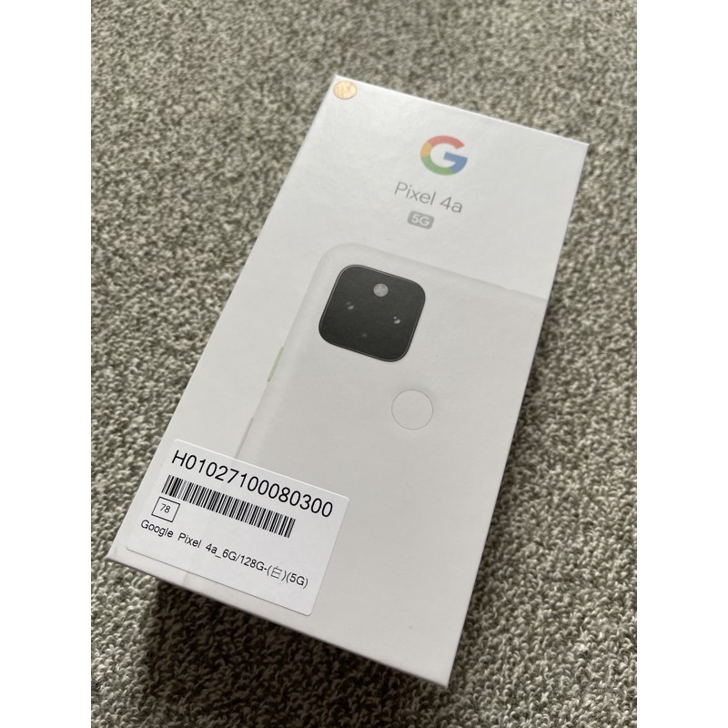 全新 白色 Google Pixel 4a 5G 6.2吋 6g/128g 智慧型手機 空機