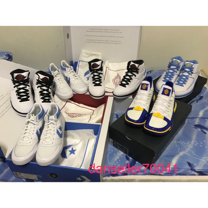 Nike Air Jordan x Converse pack Jordan 2 OG 大學Converse