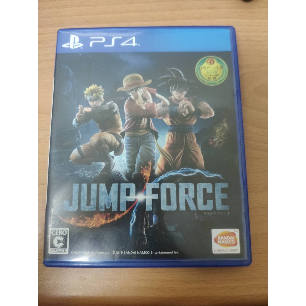 PS4 遊戲片 JUMP FORCE  週刊少年 明星大亂鬥 日版 日文版 二手 遊戲 光碟片 遊戲
