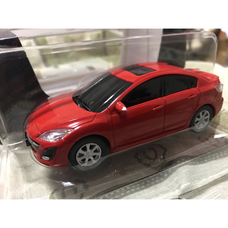 馬自達3 mazda3 1/43 塑制迴力車 模型 台灣馬自達原廠