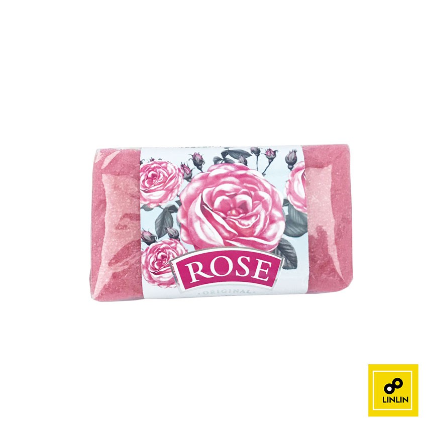 保加利亞Bulgarian Rose  玫瑰精油海綿洗臉皂 70g