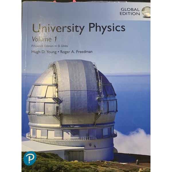 中央大學普通物理/University Physics Volume 1&amp;2 15e/兩本合售/二手原文書