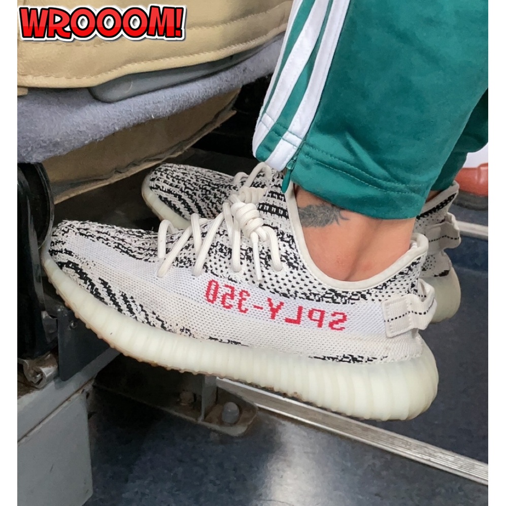 WROOOM! Yeezy Boost 350 V2 Zebra 白斑馬 休閒運動鞋 跑步鞋 男 女 CP9654