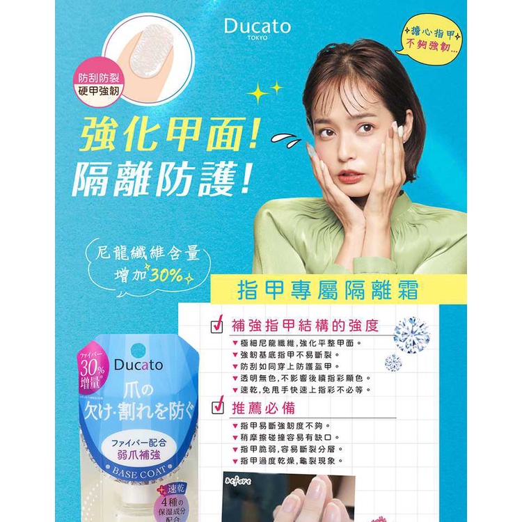 Ducato弱爪補強速乾雙效基底油a 7ml 蝦皮購物