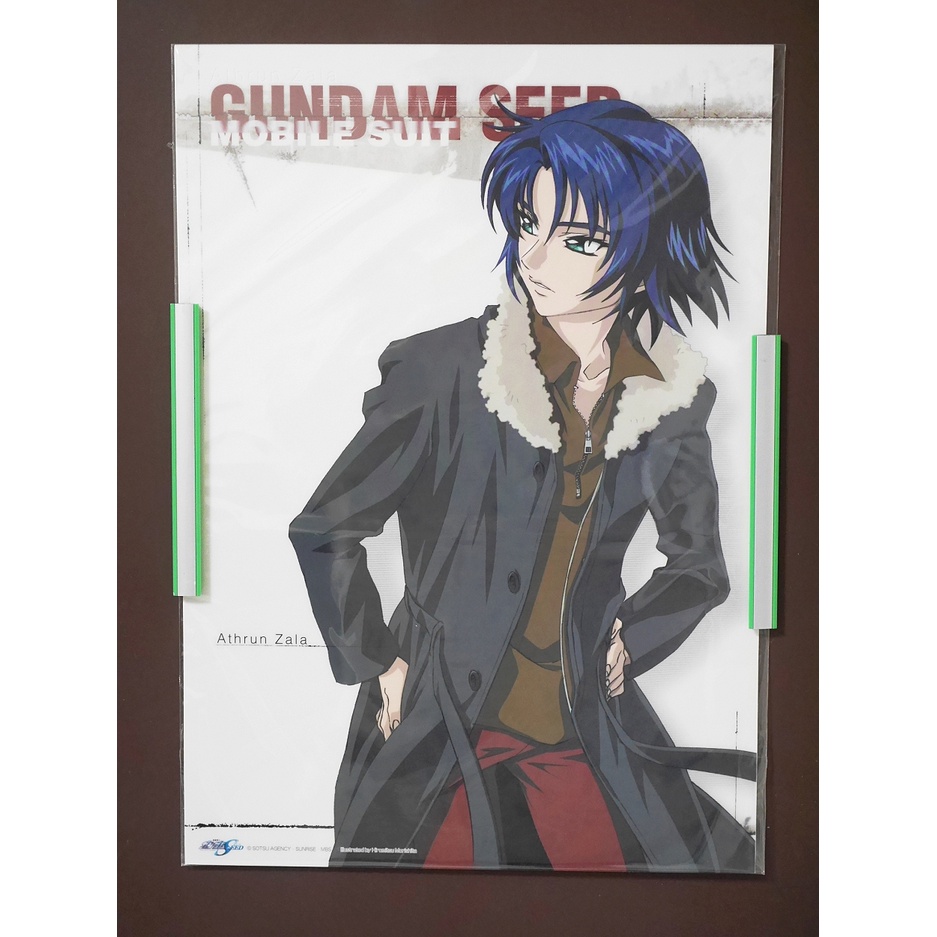 [加冰] (全新) 機動戰士 鋼彈 SEED 種鋼 A3尺寸 塑膠海報 人物款 阿斯蘭 薩拉 日版 全新