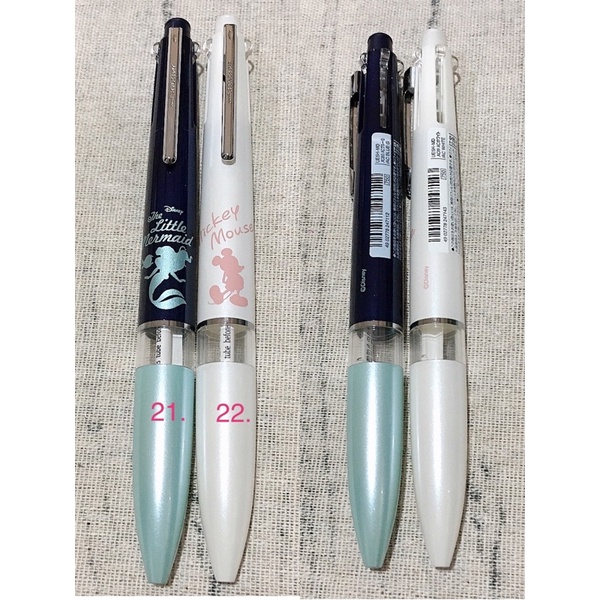 日本販售 uni style fit三菱 五色筆管  五色筆 小美人魚 美人魚 米奇 米妮 筆管