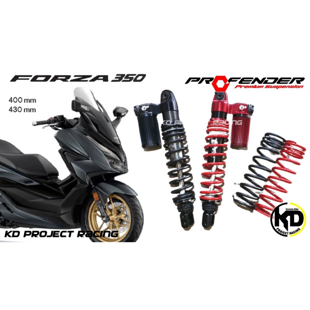 Profender Honda Forza300 350 後避震器泰國代購本田 蝦皮購物