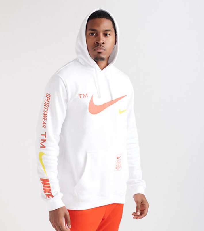 nike nsw microbrand pullover hoodie