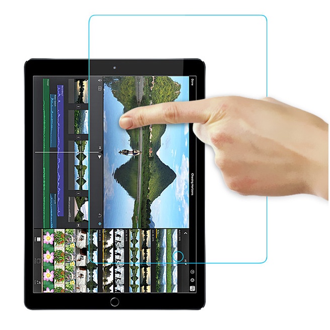 適用蘋果iPad pro 10. 2 鋼化膜 iPad8 10. 2 2019/20平板保護膜