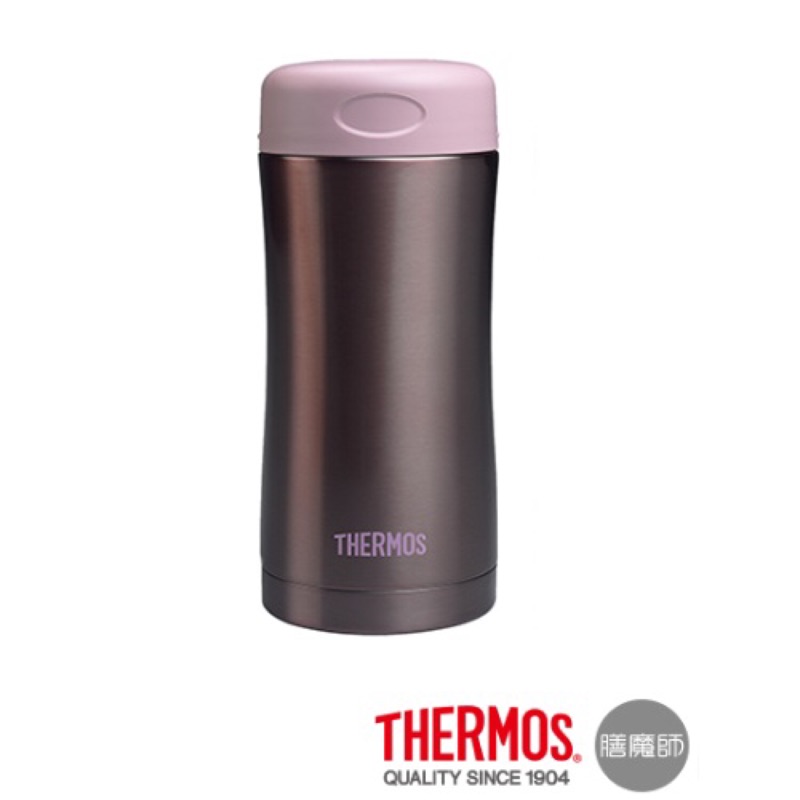 THERMOS 膳魔師 不鏽鋼真空保溫杯 400ml粉 (JCG-400-P)