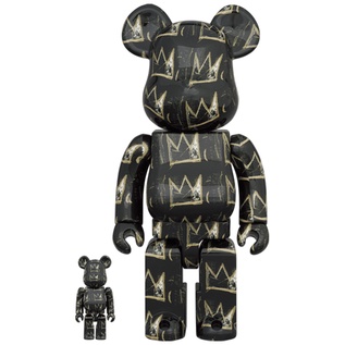 全新未拆正品 BE@RBRICK BEARBRICK 400%＋100% 庫柏力克熊 Basquiat 巴斯奇亞 8代