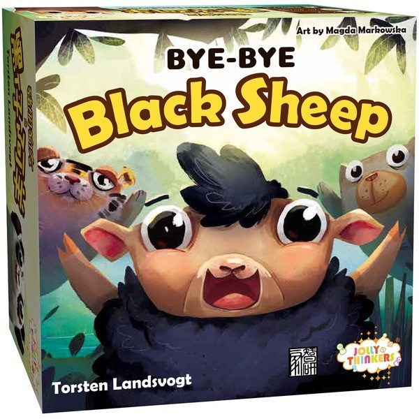 黑仔阿羊 Bye Bye Black Sheep 中文版 高雄龐奇桌遊 MORE FUN