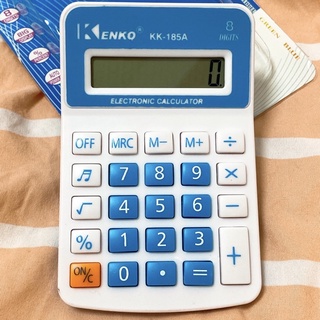 《翔翼百貨》ENKO KK-185A 計算機 8位數 12位數 聲音 攜帶方便 算數 迷你 馬卡龍 開店用計算機 數字機