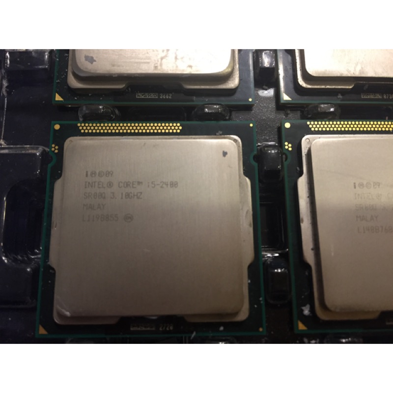 Core i5-2400 3.1G / 6M 4C4T 四核心 1155 處理器 SR00Q 二代三代主機板都可開