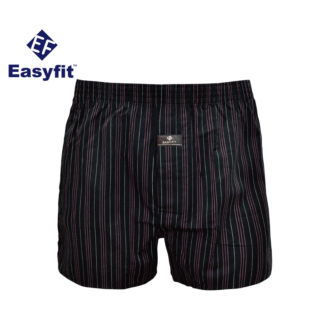 【Easyfit】EF601精梳棉定織五片式平口褲