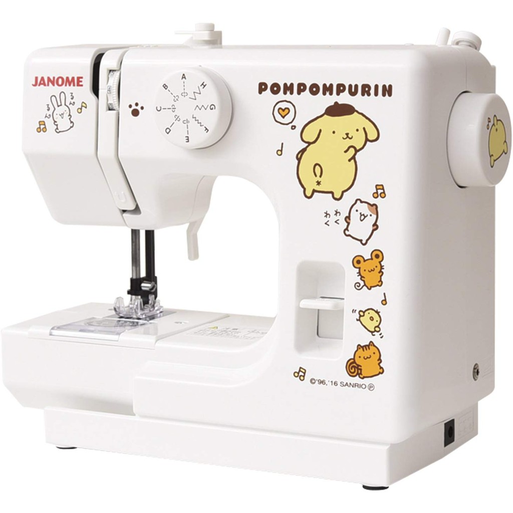 Janome 車樂美週年紀念限定版布丁狗pn 輕巧型縫紉機裁縫機初學者適用 蝦皮購物