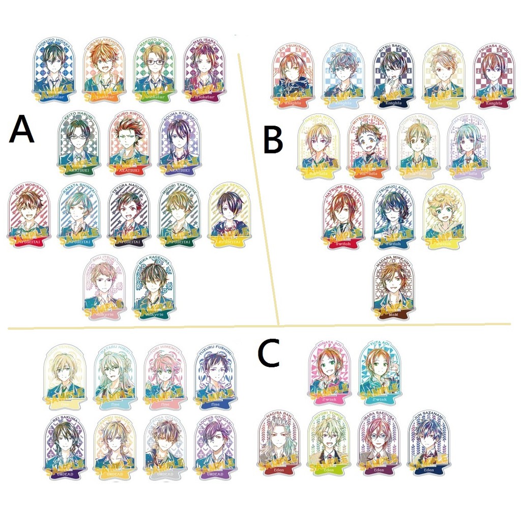 日本代購 合奏明星 偶像夢幻祭 Ani Art 壓克力立牌 Fine 天祥院英智 桃李 伏見 日日樹涉 Undead 蝦皮購物