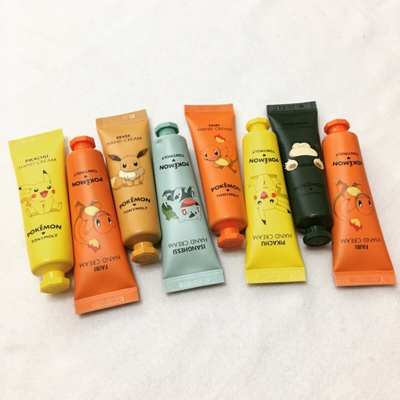 現貨Tonymoly X Pokemon 寶可夢聯名款護手霜 皮卡丘 妙蛙種子 伊布 神奇寶貝 抓寶 正韓 現貨