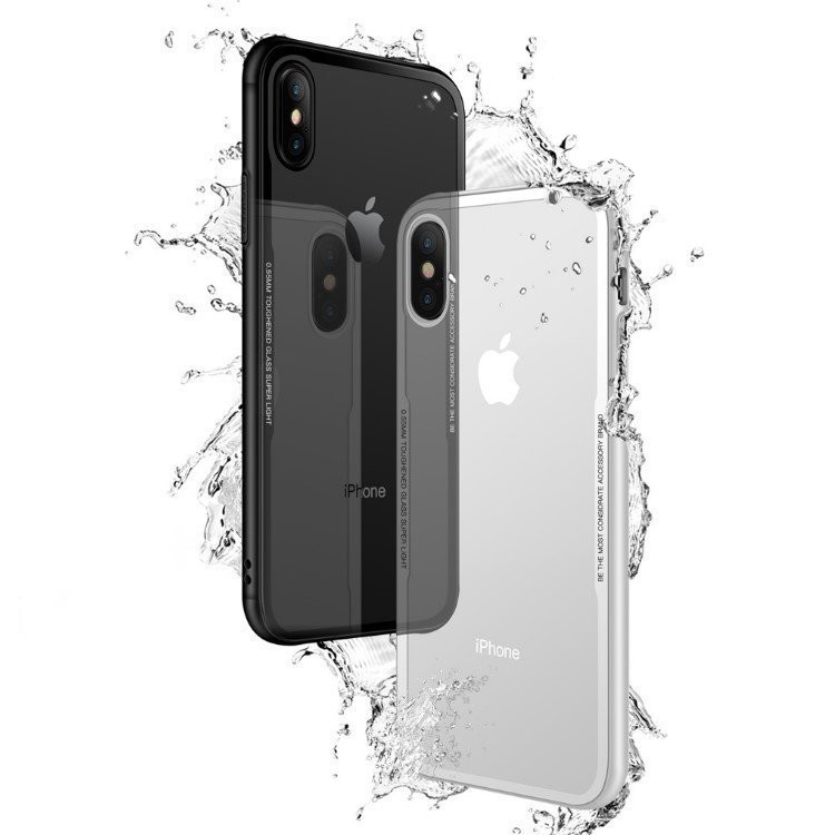 現貨iPhoneSE手機殼 iphone玻璃殼 防摔殼 玻璃手機殼 iPhone7/8 Plus SE2玻璃保護殼