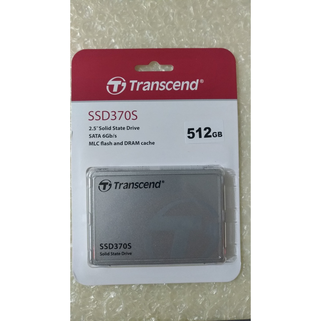 缺貨中 創見 TRANSCEND SSD370S 512GB SATA3 2.5吋 SATA 6GB/S MLC