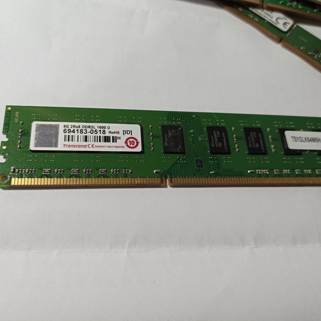 創見 DDR3 1600 8G 終保記憶體 DDR3 8G