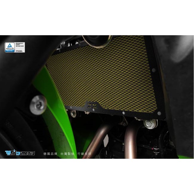 【R.S MOTO】NINJA 300 ZX300R ZX-300R 水箱護網 基本款 黑鋁框 DMV