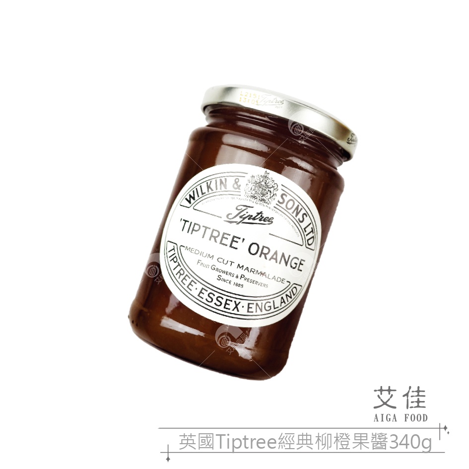 【艾佳】英國Tiptree經典柳橙果醬340g/罐