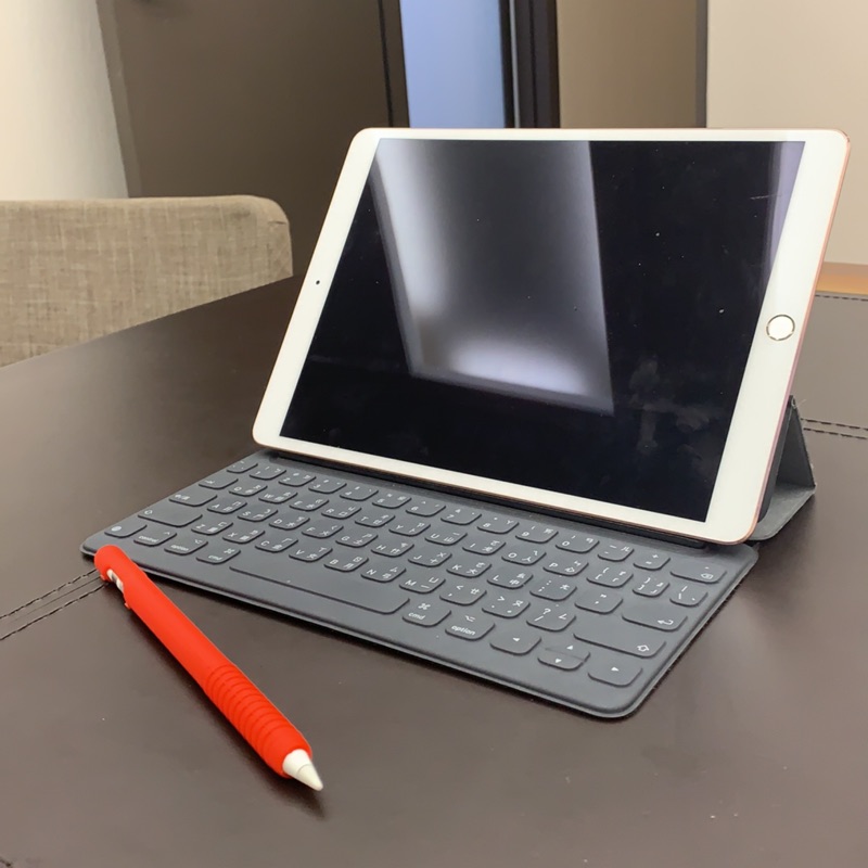 iPad Pro 10.5吋 玫瑰金256G Wifi版 附smart keyboard