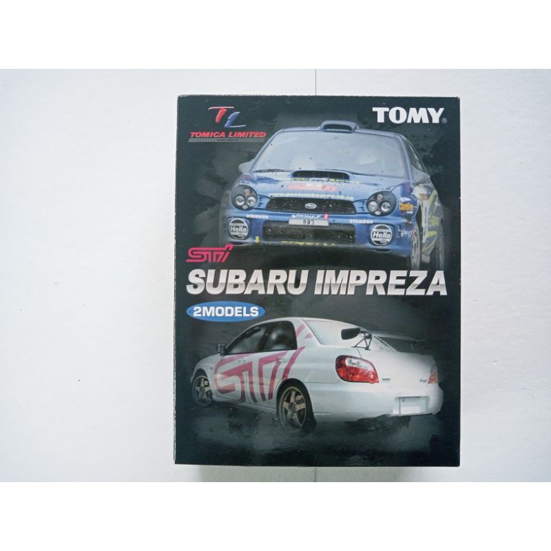 (現貨)Tomica TL Subaru Impreza 双車組