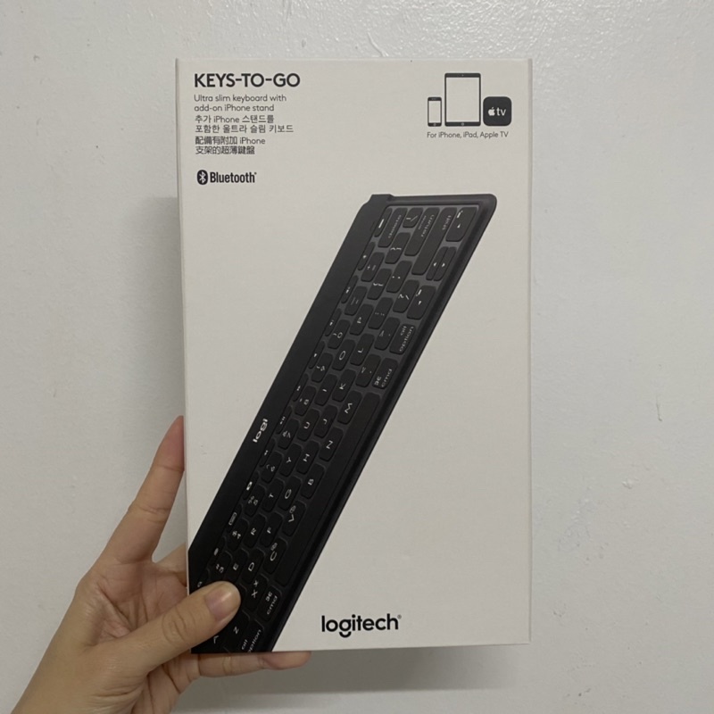 ［二手］logitech 羅技 Keys-to-go 超纖薄藍芽鍵盤 藍芽鍵盤