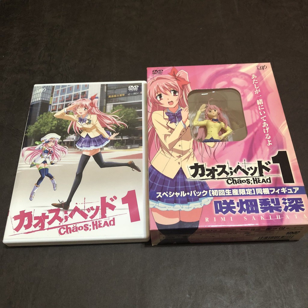 二手dvd Chaos Head 1 初回生產限定咲畑梨深公仔同捆 日版 蝦皮購物