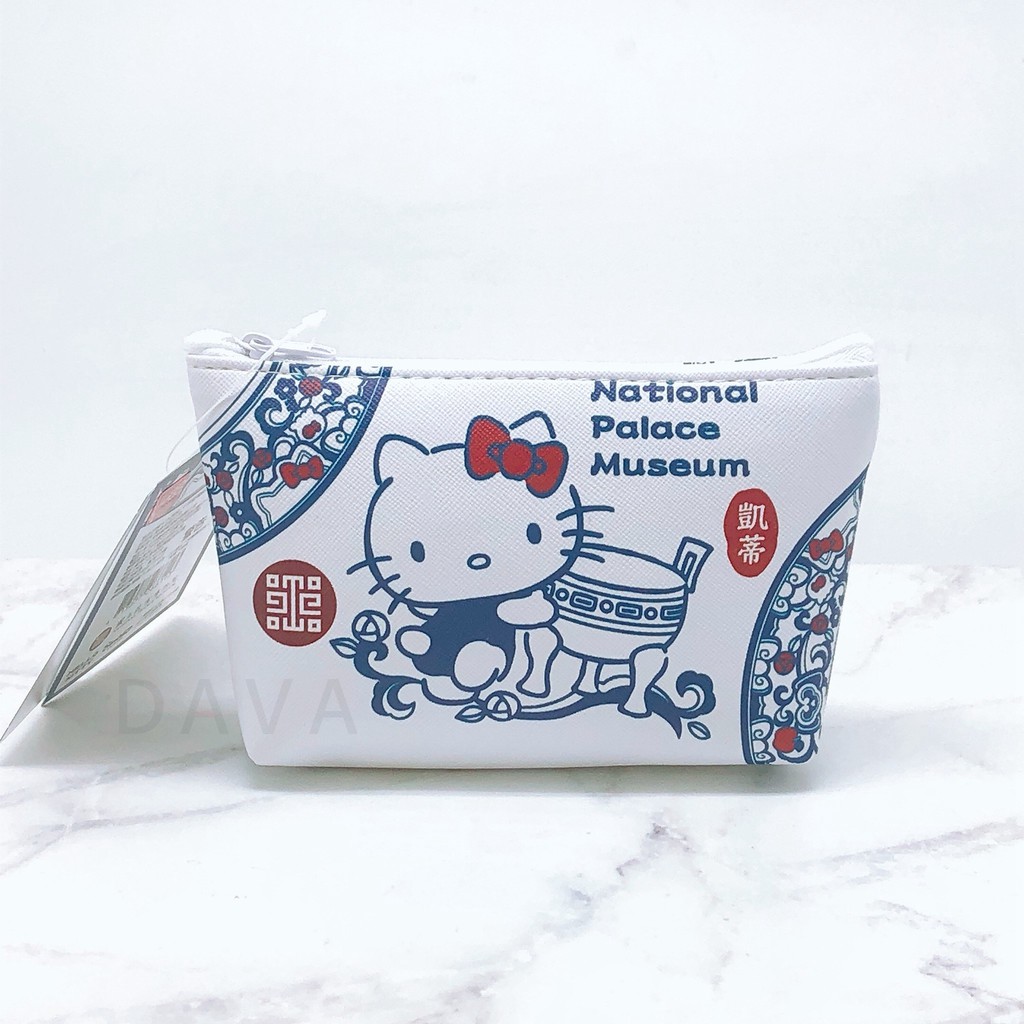 Hello Kitty 凱蒂 超具質感 故宮 博物院 聯名款 零錢包 手拿包