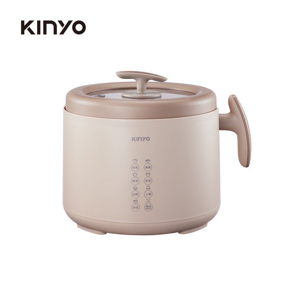 KINYO 小栗子｜1.6L 智慧雙享鍋 (FP-0960) 美食鍋 電煮鍋 電火鍋 不沾內鍋 現貨 廠商直送