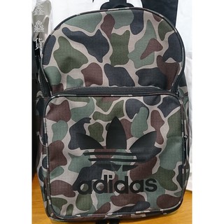 新款 ADIDAS ORIGINALS CLASSIC CAMO BACKPACK 三葉草 後背包 迷彩 BQ6084