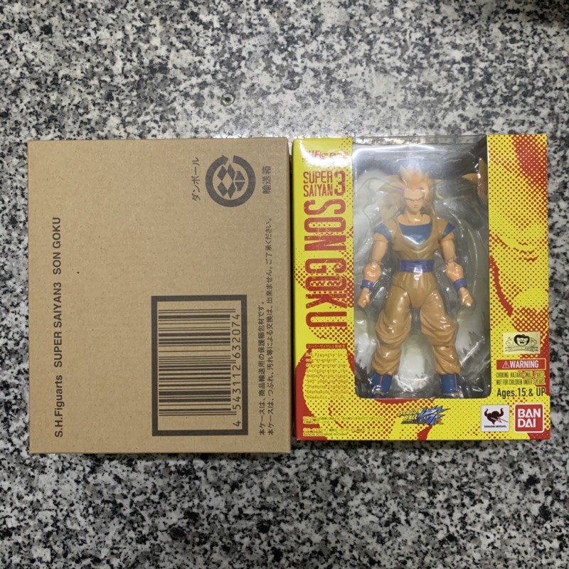 日版七龍珠shf 超三悟空孫悟空超3 初版 蝦皮購物