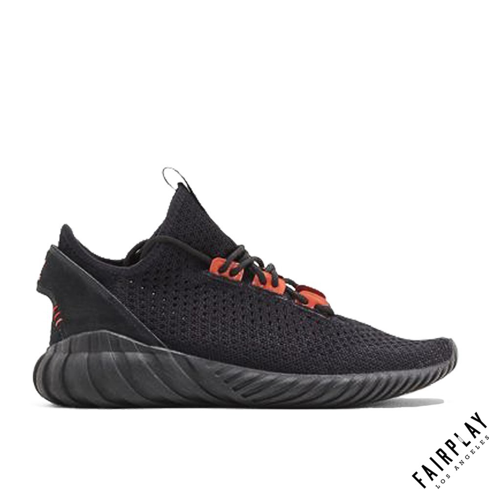 Adidas Tubular Doom Sock PK 黑 男鞋 低筒 編織 輕量 運動鞋 慢跑鞋 CG5509