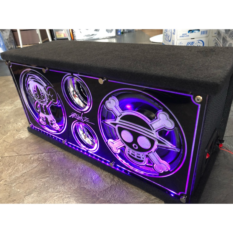 航海王 毒蠍 雙8吋500W 被動式超低音喇叭（單顆8吋主動式低音喇叭）