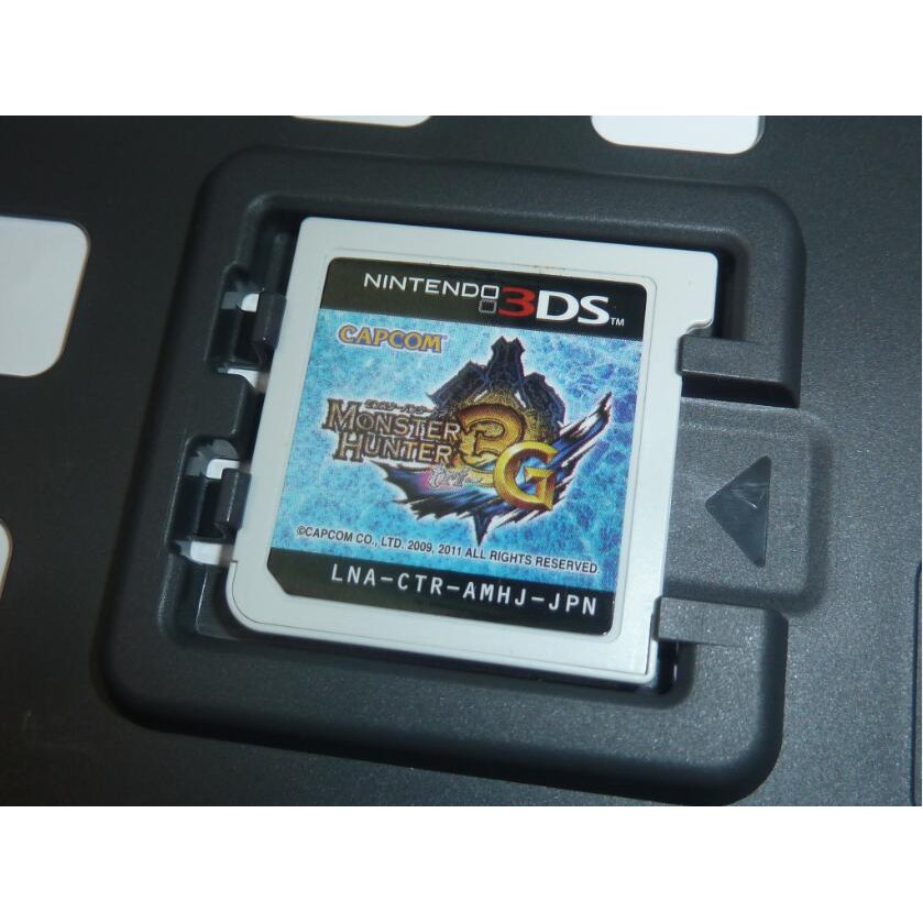 任天堂3DS 原版遊戲 3DS MONSTER HUNTER 3G 魔物獵人 3G BEST (裸卡)