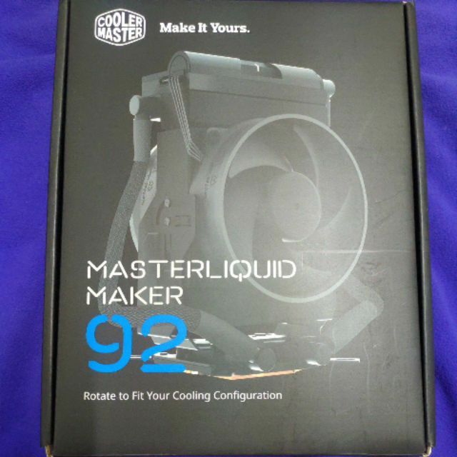 CoolerMaster masterliquid maker92一體式水冷與塔扇的結合體免運 cpu散熱器 塔扇 水冷