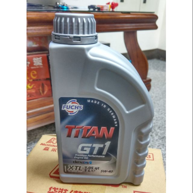 FUCHS TITAN GT1 PRO 5W40 XTL 全合成 長效 汽柴油