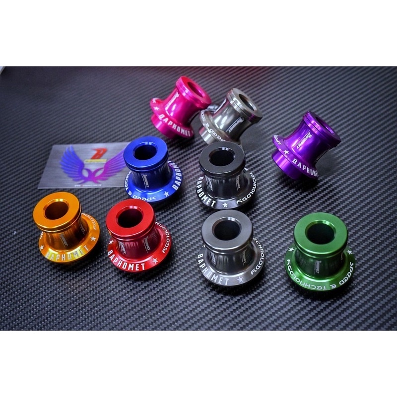 『YX』Baphomet 巴風特 鋁合金 CNC 輕量化 後輪套管 後輪軸心套管 抗氧化 陽極 光陽KRV/KRV180
