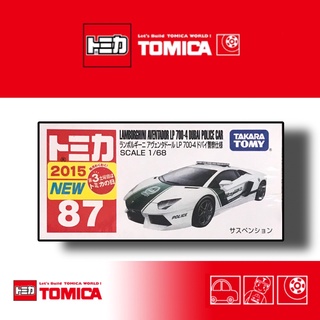 《兩津車庫》TOMICA 多美 NO. 87 藍寶堅尼 LP700-4 DUBAI POLICE CAR 新車貼