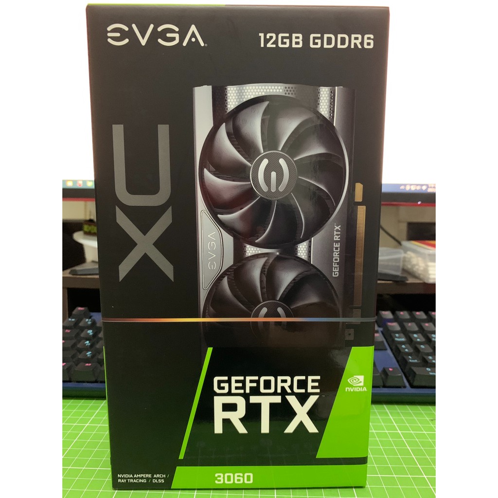 【已預訂】【原廠保固至2026年3月31日】EVGA RTX3060 XC GAMING 12G 顯示卡