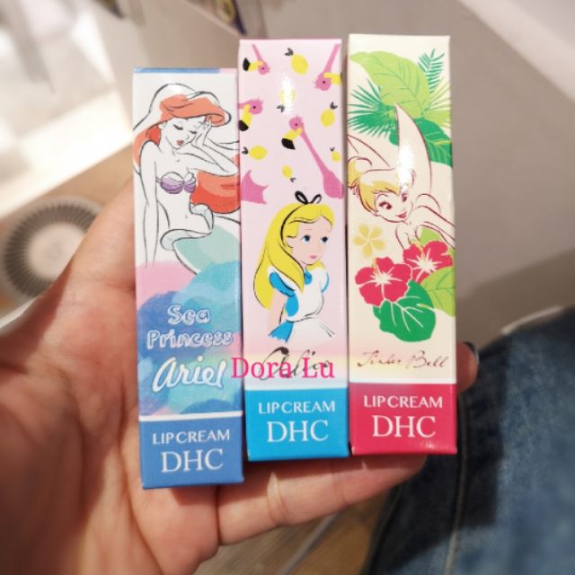 現貨。日本代購 DHC 限量 最新小美人魚 愛麗絲 小精靈 公主 玩具總動員4 星際大戰 正版 藥用護唇膏
